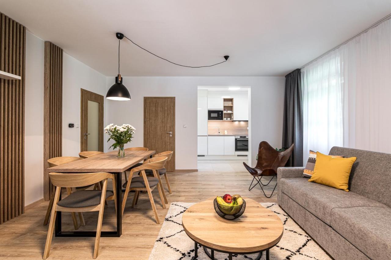 Hubertus Karlova Studanka Aparthotel Luaran gambar