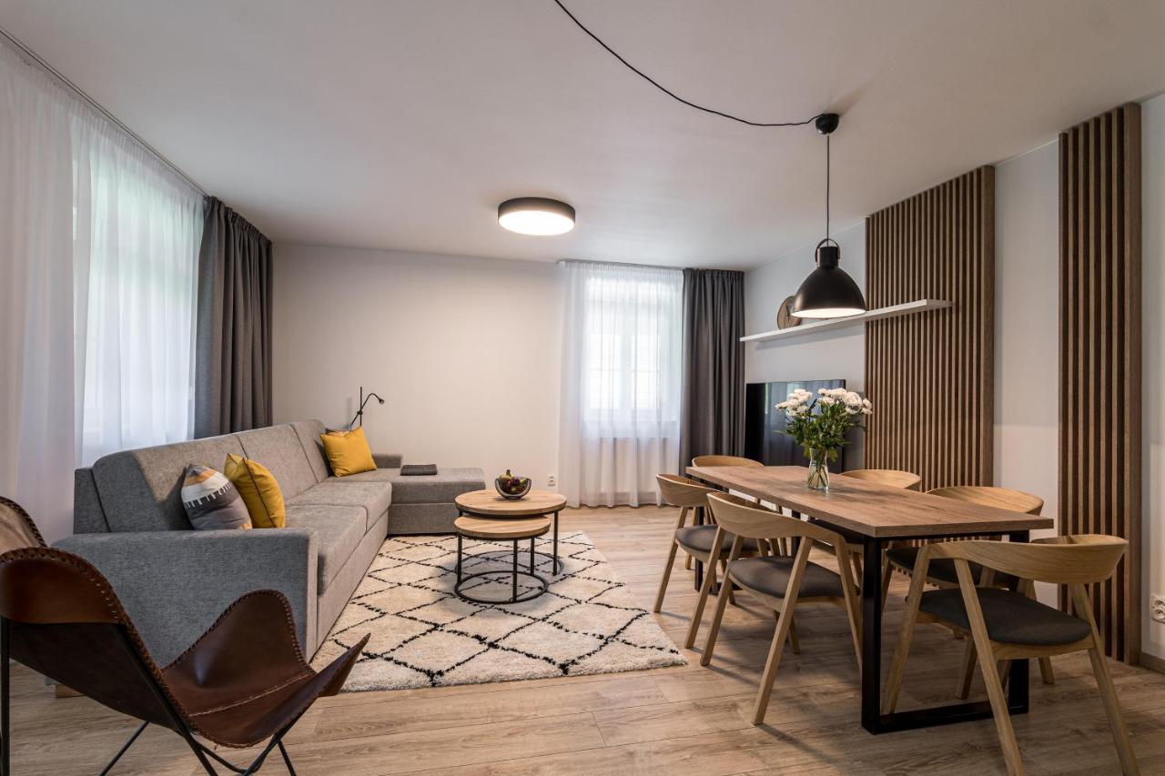 Hubertus Karlova Studanka Aparthotel Luaran gambar