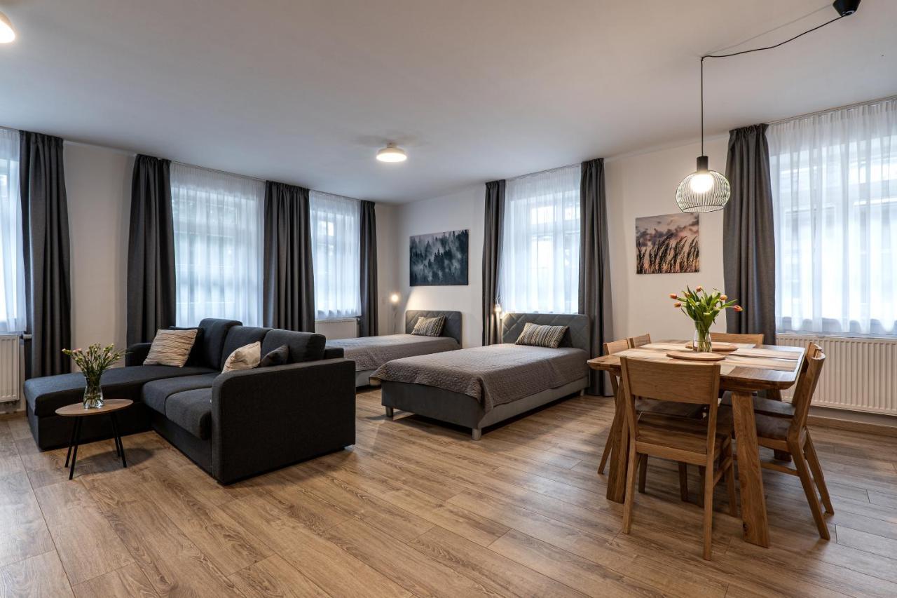 Hubertus Karlova Studanka Aparthotel Luaran gambar