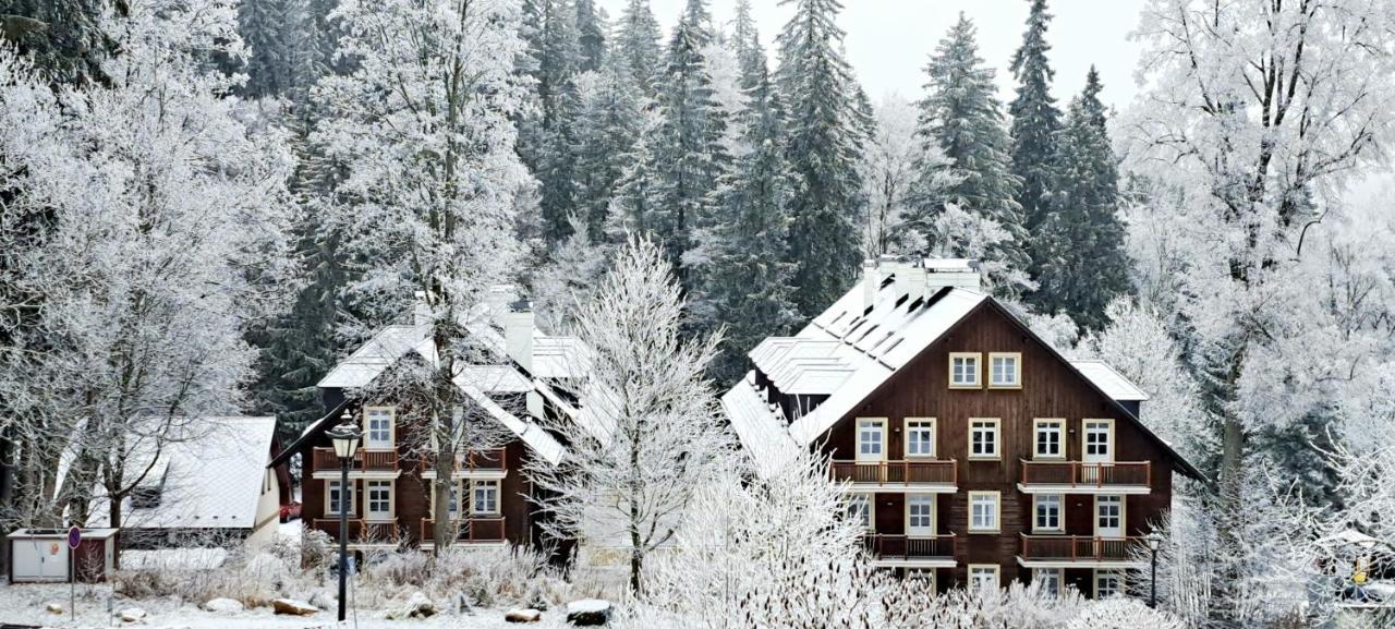 Hubertus Karlova Studanka Aparthotel Luaran gambar